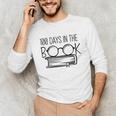 100 Days Of SCHOOKBook Nerd Book Lover Reading Librarian Boo Unisex Long Sleeve T-Shirt