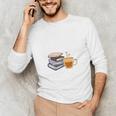 67 Read Every Night Quote For Book Lovers &Coffee Fans Unisex Long Sleeve T-Shirt