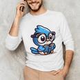 Adorable Book Lover Blue Jay With Reading Glasses Cute Raglan Baseball Tee Unisex Long Sleeve T-Shirt Adorable Book Lover Blue Jay With Reading Glasses Cute Raglan Baseball Tee Unisex Long Sleeve T-Shirt