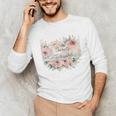 Barely Tolerable Book Floral Bookworm Lover Bookish Premium Unisex Long Sleeve T-Shirt