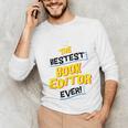 Best Book Editor Job Occupation Premium Tri-Blend Unisex Long Sleeve T-Shirt Best Book Editor Job Occupation Premium Tri-Blend Unisex Long Sleeve T-Shirt