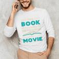 The Book Was Better Than The Movie Literary Library Bookworm Premium Tri-Blend Unisex Long Sleeve T-Shirt The Book Was Better Than The Movie Literary Library Bookworm Premium Tri-Blend Unisex Long Sleeve T-Shirt