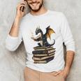Book Dragon Unisex Long Sleeve T-Shirt Book Dragon Unisex Long Sleeve T-Shirt