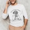 The Book Ended On a Cliffhanger Cute Book Lover Teach Unisex Long Sleeve T-Shirt