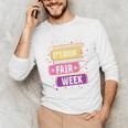 Book Fair Bookworm Library Its Book Fair Week Unisex Long Sleeve T-Shirt