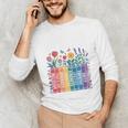 Book Flower Radicalized By Basic Decency Feminist Leftist Unisex Long Sleeve T-Shirt