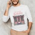 Take Me To The Book Store Librarians Valentine's Day Premium Unisex Long Sleeve T-Shirt