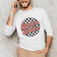 Bookish Baddie Retro Aesthetic Typography Unisex Long Sleeve T-Shirt