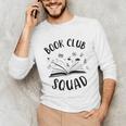 Books Club Squad Reading Book Lover Book Minimalist Team Tee Unisex Long Sleeve T-Shirt