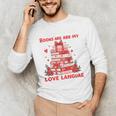 Books Are My Love Language Valentine Book Reading Teacher Unisex Long Sleeve T-Shirt Books Are My Love Language Valentine Book Reading Teacher Unisex Long Sleeve T-Shirt