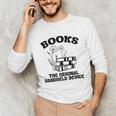 Books The Original Handheld Device Book Lover Premium Unisex Long Sleeve T-Shirt Books The Original Handheld Device Book Lover Premium Unisex Long Sleeve T-Shirt