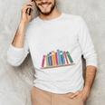 Books The Original Handheld Device Book Lovers Unisex Long Sleeve T-Shirt Books The Original Handheld Device Book Lovers Unisex Long Sleeve T-Shirt