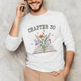 Chapter 30 Book Lovers & Readers 30th Birthday Wildflowers Unisex Long Sleeve T-Shirt
