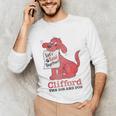 Clifford The Big Red Dog Let's Read Together Vintage Book Unisex Long Sleeve T-Shirt