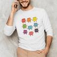 Color Our World Book Lover Reading Bookworm Reader Unisex Long Sleeve T-Shirt
