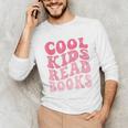 Cool Kids Read Books Library Book Reader Book Nerd Unisex Long Sleeve T-Shirt