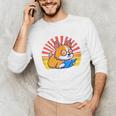 Corgi Dog Reading Book Book Lover Dog Lover Unisex Long Sleeve T-Shirt