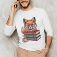 Cute Nerdy Fox Read Books Be Kind Stay Weird Book Club Premium Tri-Blend Unisex Long Sleeve T-Shirt Cute Nerdy Fox Read Books Be Kind Stay Weird Book Club Premium Tri-Blend Unisex Long Sleeve T-Shirt