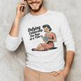 Defying Censorship One Page At a Time Read Banned Books Unisex Long Sleeve T-Shirt