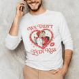 We Didn't Even Kiss Hockey Romance Book Unisex Long Sleeve T-Shirt