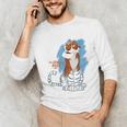 Disney Ink And Paint Shere Khan From The Jungle Book 1967 Unisex Long Sleeve T-Shirt