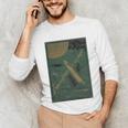 From The Earth To The Moon Book Cover 1874 Premium Unisex Long Sleeve T-Shirt