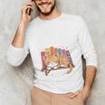 Easily Distracted By Cats And Books Cute Cat Sleeping Girls Unisex Long Sleeve T-Shirt Easily Distracted By Cats And Books Cute Cat Sleeping Girls Unisex Long Sleeve T-Shirt