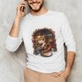Fantasy Dragon Reading Book Lover Unisex Long Sleeve T-Shirt