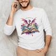 In My Fantasy Era Magic Dragon Book Unisex Long Sleeve T-Shirt In My Fantasy Era Magic Dragon Book Unisex Long Sleeve T-Shirt
