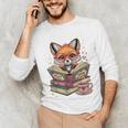 Fox Read Books Be Kind Stay Weird Reader Cute Nerd Bookworm Unisex Long Sleeve T-Shirt Fox Read Books Be Kind Stay Weird Reader Cute Nerd Bookworm Unisex Long Sleeve T-Shirt