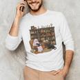 Ghost Reading Book Cat Lover Halloween Reading Enthusiast Unisex Long Sleeve T-Shirt Ghost Reading Book Cat Lover Halloween Reading Enthusiast Unisex Long Sleeve T-Shirt