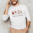 Goose Forget Flowers Buy Me Books Unisex Long Sleeve T-Shirt
