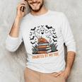 Haunted By My TBR Boo Halloween Book Lover Librarian Unisex Long Sleeve T-Shirt