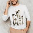 Hip And Leg Bones Book Print Vintage Human Bones Unisex Long Sleeve T-Shirt Hip And Leg Bones Book Print Vintage Human Bones Unisex Long Sleeve T-Shirt