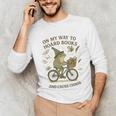 On My Way To Hoard Books And Cause Chaos Tom Foolery Unisex Long Sleeve T-Shirt On My Way To Hoard Books And Cause Chaos Tom Foolery Unisex Long Sleeve T-Shirt