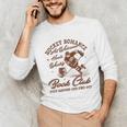 Hockey Romance Smut Reader Book Club Book Lover Bookish Unisex Long Sleeve T-Shirt