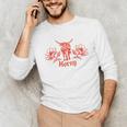 Horny Bull Romance Reader Shirt Spicy Books Bull Pun Unisex Long Sleeve T-Shirt Horny Bull Romance Reader Shirt Spicy Books Bull Pun Unisex Long Sleeve T-Shirt