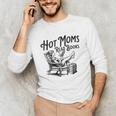 Hot Moms Read Books For Moms Book Lover Unisex Long Sleeve T-Shirt Hot Moms Read Books For Moms Book Lover Unisex Long Sleeve T-Shirt