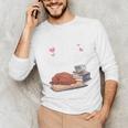 Just a Girl Who Loves Dogs Books Coffee T-Shirt Unisex Long Sleeve T-Shirt