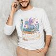 Just a Girl Who Loves Dragons & Books Reader Fantasy Fun Premium Tri-Blend Unisex Long Sleeve T-Shirt