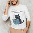 Just One More Chapter Bookworm Cat Book Lover Unisex Long Sleeve T-Shirt Just One More Chapter Bookworm Cat Book Lover Unisex Long Sleeve T-Shirt