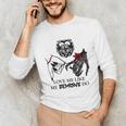 Love Me Like My Demons Do Dark Romance Merch Smutty Book Unisex Long Sleeve T-Shirt