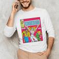 Marvel Universe Classic Dazzler Vintage Comic Book Cover Unisex Long Sleeve T-Shirt