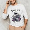 Morally Grey Book Club Gothic Vintage Style Unisex Long Sleeve T-Shirt