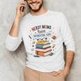 Nerdy Moms Raise Interesting Kids Books Science Unisex Long Sleeve T-Shirt