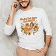 We Do Not Care Club WDNC Reading Book Boho Floral Unisex Long Sleeve T-Shirt