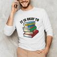It Is Okay To Be a Grumpy Old Man Book Lover Premium Unisex Long Sleeve T-Shirt