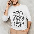 Once Upon A Time Fairytale Book Lover Reading Unisex Long Sleeve T-Shirt
