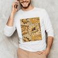 Orange Comic Book Orange Color Graphic Premium Tri-Blend Unisex Long Sleeve T-Shirt