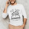 Plot Twist I'm Going To Be A Big Brothers Literary Book Boys Unisex Long Sleeve T-Shirt Plot Twist I'm Going To Be A Big Brothers Literary Book Boys Unisex Long Sleeve T-Shirt